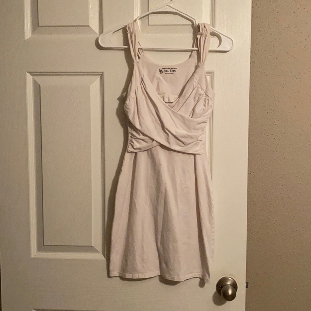 White Victoria’s Secret bra top dress (RARE)